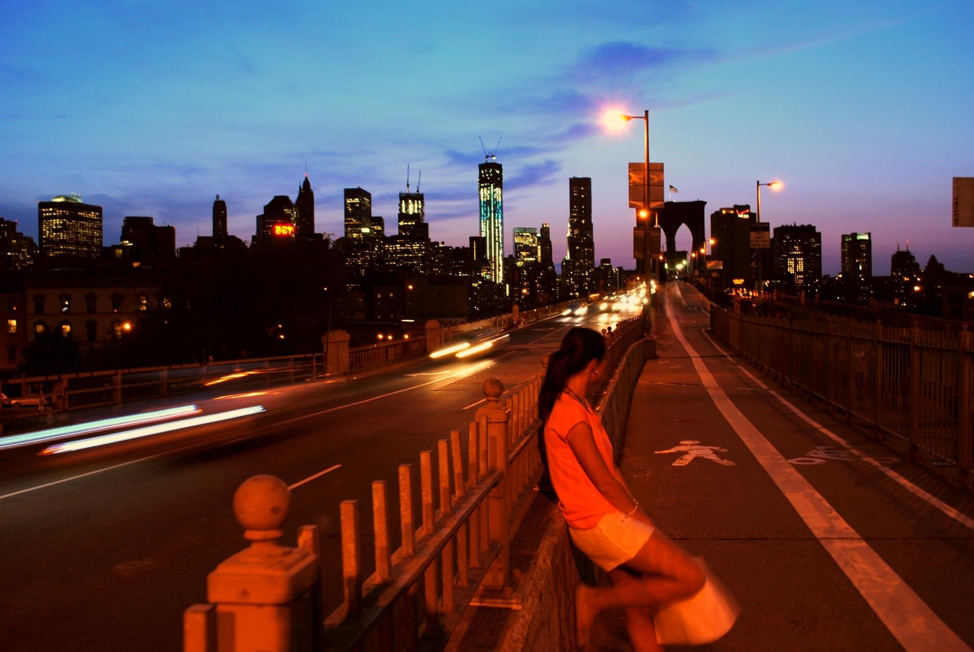 Puente Brooklyn noche