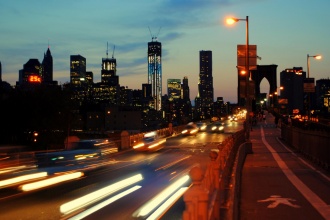 Puente Brooklyn noche