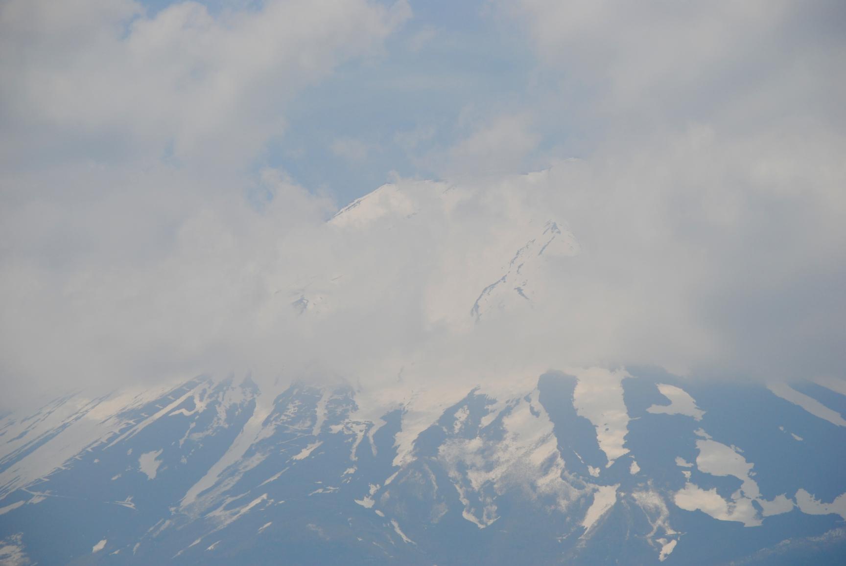 Monte Fuji desde el tren Otsuki-Kawaguchiko