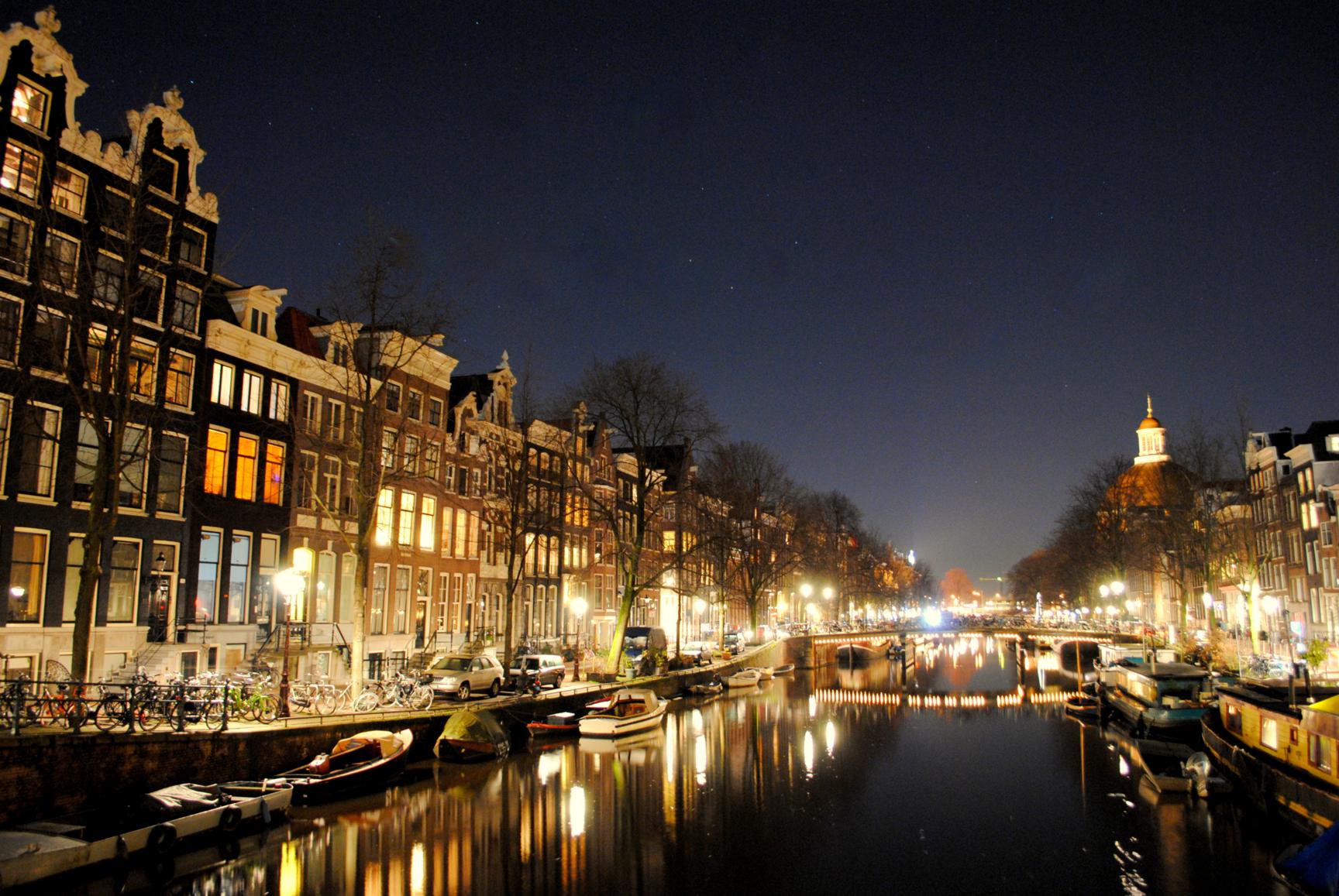Canal Herengracht. Ámsterdam 2015.