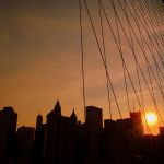 Puente Brooklyn Skyline