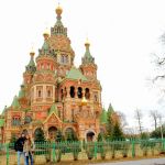 Catedral de los Santos Pedro y Pablo. Peterhof, Rusia, 2015.